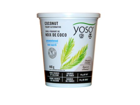 Yoso - Unsweetened Creamy Cultured Coconut Dairy-Free Yogurt, 440 g Hot on Sale