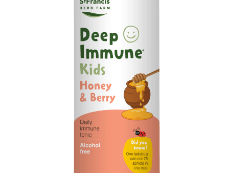 St. Francis - Deep Immune Kids Honey & Berry, 120 mL For Sale