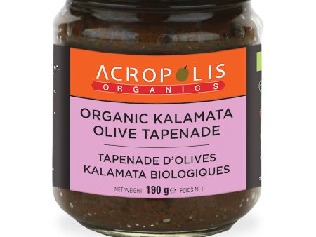 Acropolis - Organic Kalamata Olive Tapenade, 190 g on Sale