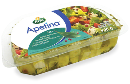 Arla - Apetina Feta in Oil with Herbs & Spices, 100 g For Cheap