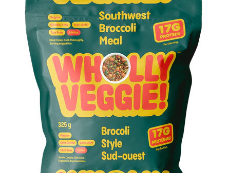 Wholly Veggie! Southwest Broccoli Meal, 325 g Online Hot Sale