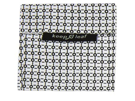 Keep Leaf - Black & White Baggie, Large, 7  x 6.5  Cheap