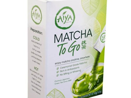 Aiya Company Limited - Match To Go Sticks, 10x4g Online Sale