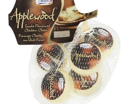 Ilchester British Cheese - English Applewood Smoked Cheddar Cheese Mini s, 6x20g Cheap