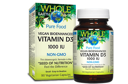 Whole Earth & Sea - Vitamin D3 1000iu, 90VCaps Hot on Sale