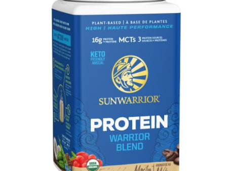 Sun Warrior - Warrior Blend Protein (mocha), 750 g For Cheap