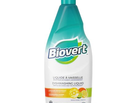 Biovert - Dishwashing Liquid, Citrus, 700ml Hot on Sale