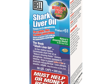 Bell - Shark Liver Oil, 90 caps Online Hot Sale