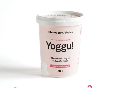 Yoggu! - Non-Dairy Yogurt, Strawberry, 450 g Supply