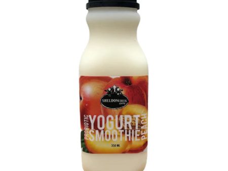 Sheldon Creek Dairy - Peach Yogurt Smoothie, 350 mL Online