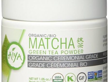 Aiya Company Limited - Organic Ceremonial Matcha, 30 g Supply