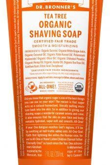 Dr. Bronner s - Shave Gel - Tea Tree - 207ml Supply