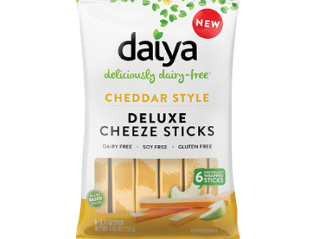 Daiya - Cheddar Flavour Plant Based Cheeze Sticks, 132 g For Sale