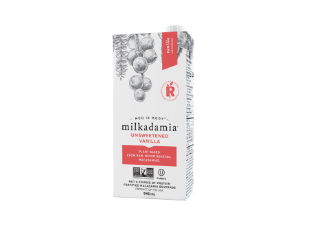 Milkadamia - Nut Milk, Unsweetened Vanilla, 946ml Online