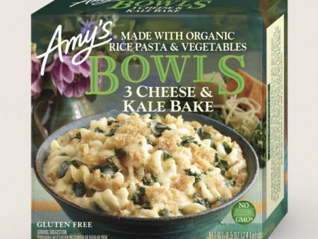 Amy s Kitchen - 3 Cheese & Kale Bake Bowl, 241 g Fashion