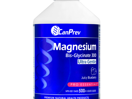 CanPrev - Magnesium Bis-Glycinate 300 BB, 500 mL For Sale