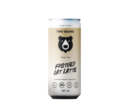 Two Bears - Oat Milk Latte - Chai Tea Latte, 207 mL Supply