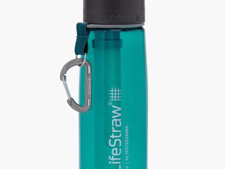 LifeStraw - Go Water Filter Bottle - Dark Teal, 650ml For Sale