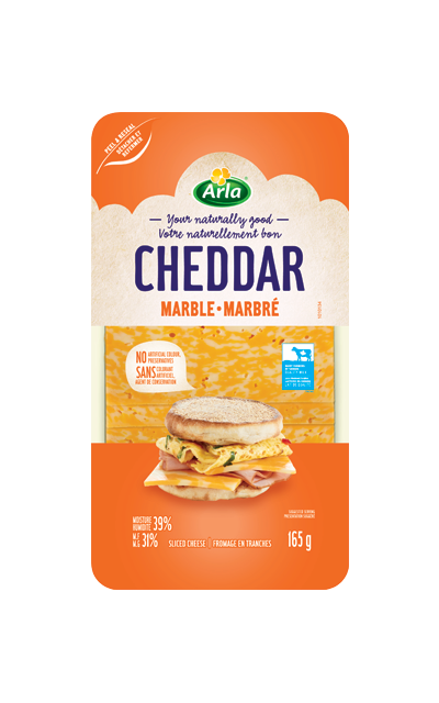 Arla - Castello Marble Cheddar Cheese Slices, 165 g Online