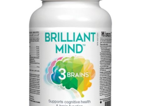 3 Brains - Brilliant Mind, 90 SOFT GELS Cheap