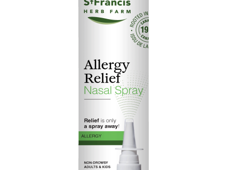 St. Francis - Allergy Relief Nasal Spray, 30ml Online now