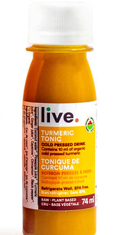 Live Organic Food Products Ltd - Turmeric Tonic Elixir, 74 mL Fashion