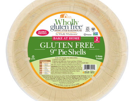 Wholly Wholesome - Gluten Free 9  Pie Shells, 2x396 g Online Hot Sale