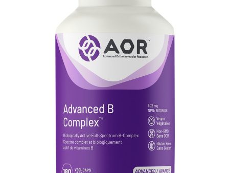 AOR - Advanced B Complex,  180 vcap For Cheap