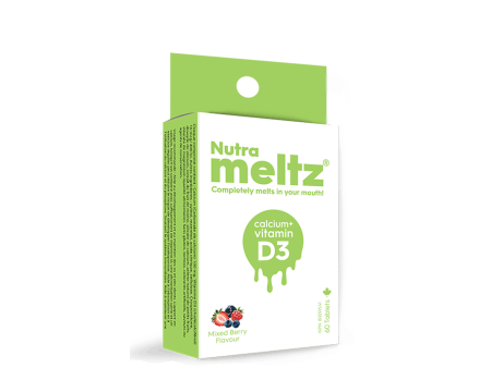 Nutrameltz - Calcium + Vitamin D3, 60 Tabs Supply