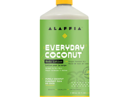 Alaffia - EveryDay Coconut Body Lotion, 950 mL Online Sale