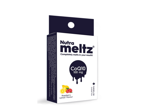 Nutrameltz - CoQ10 - 100 mg, 60 Tabs For Sale