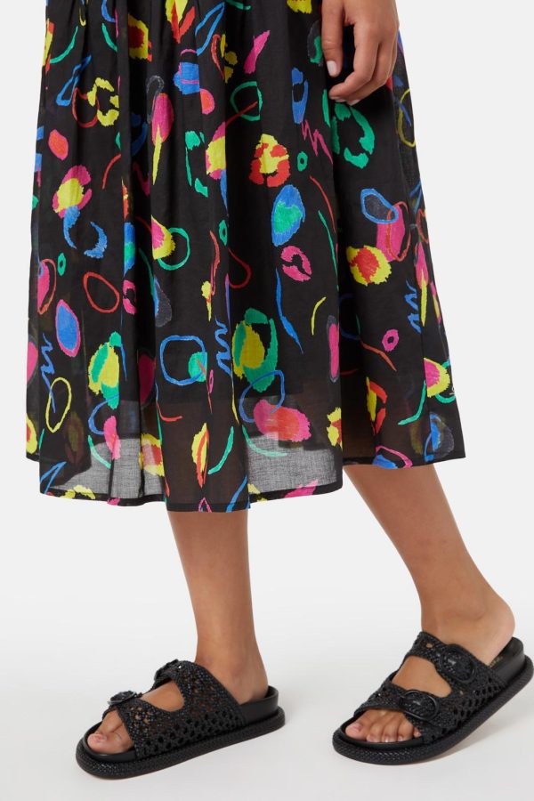 Neon Scribble Party Skirt Cheap