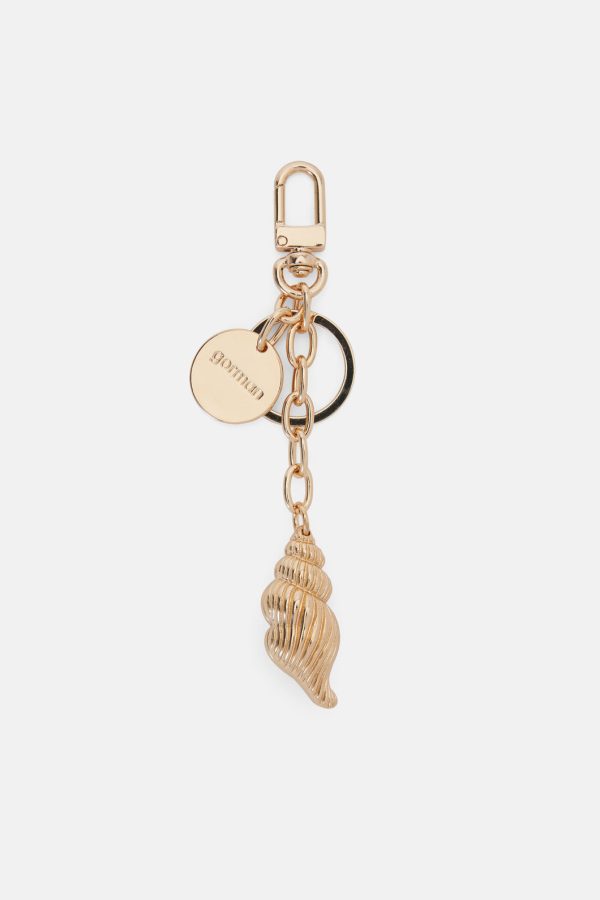 Gold Shell Key Ring Online Hot Sale