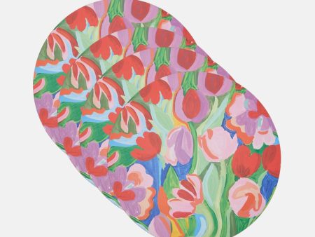 Tulip Placemat Set 4 Supply