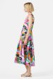 Kaleidoscopic Midi Dress For Discount