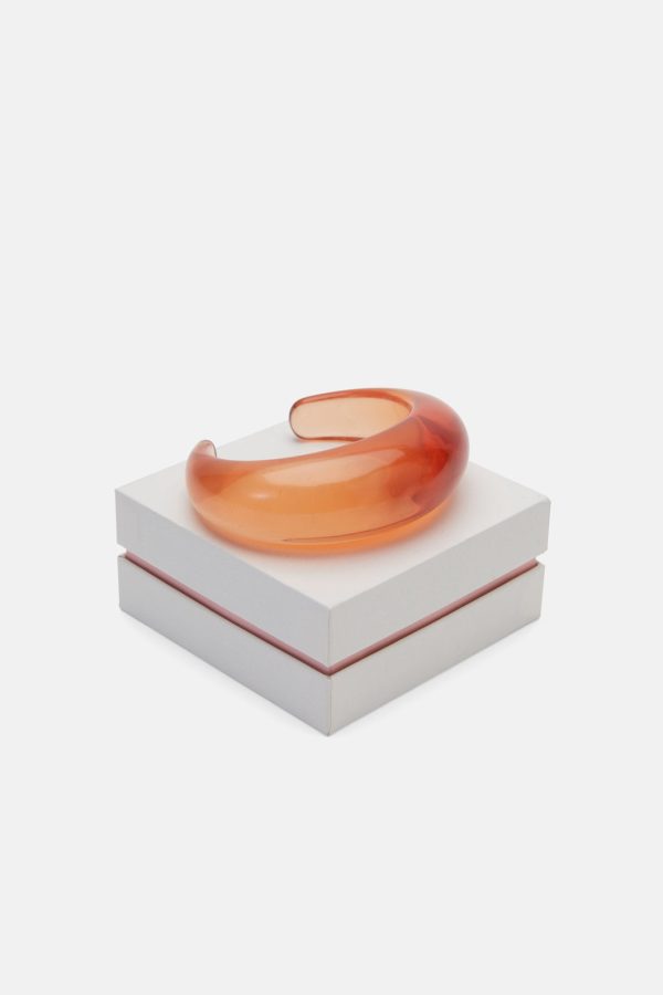 Acrylic Bracelet - Orange Online Hot Sale