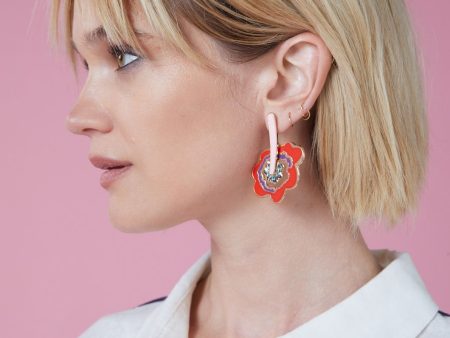 Femme Fleur Earrings For Cheap