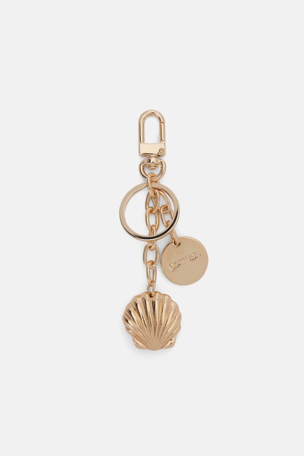 Gold Scallop Key Ring For Discount