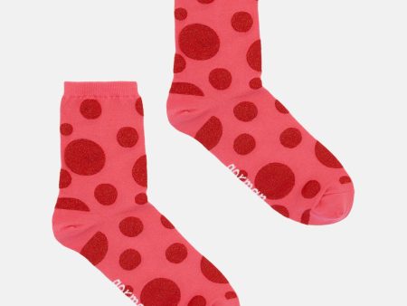 Pink Spotty Socks For Discount