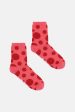 Pink Spotty Socks For Discount