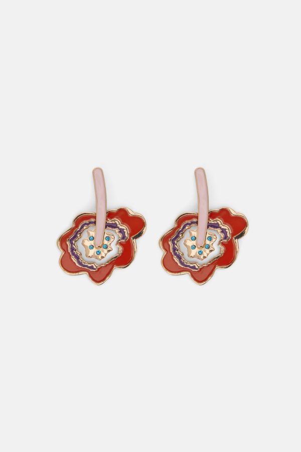 Femme Fleur Earrings For Cheap